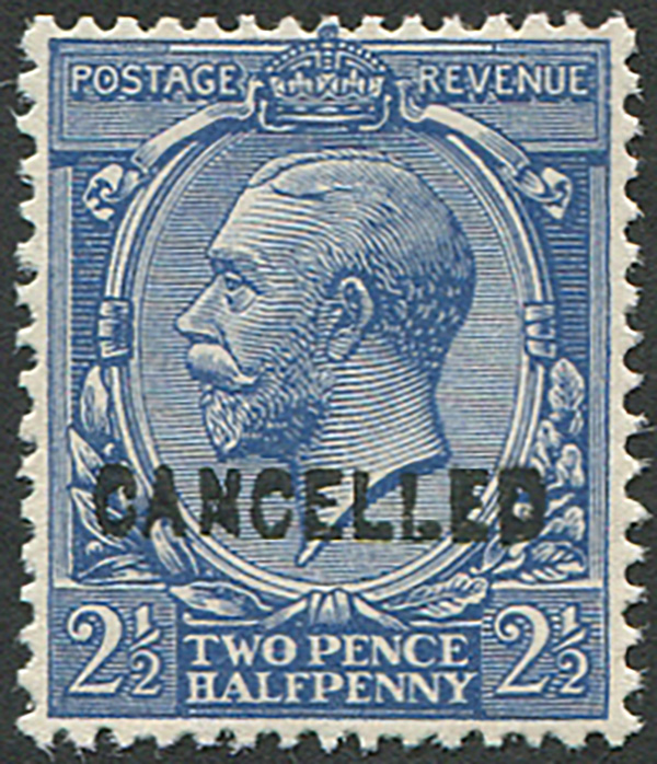 D Sg Ovpt Specimen Type U M Super Fre Embassy Philatelists