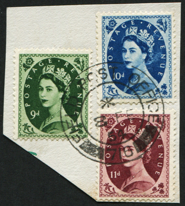 1952 9d, 10d, 11d SG 526-28 ‘FIRST DAY OF ISSUE’ ( | Embassy Philatelists